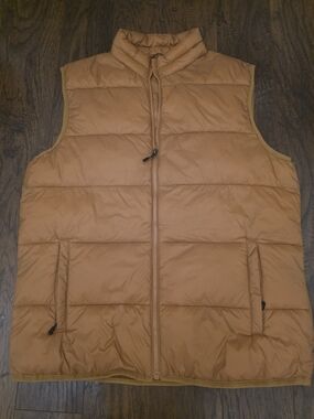 Swiss Tech Tan Quilted Puffer Vest